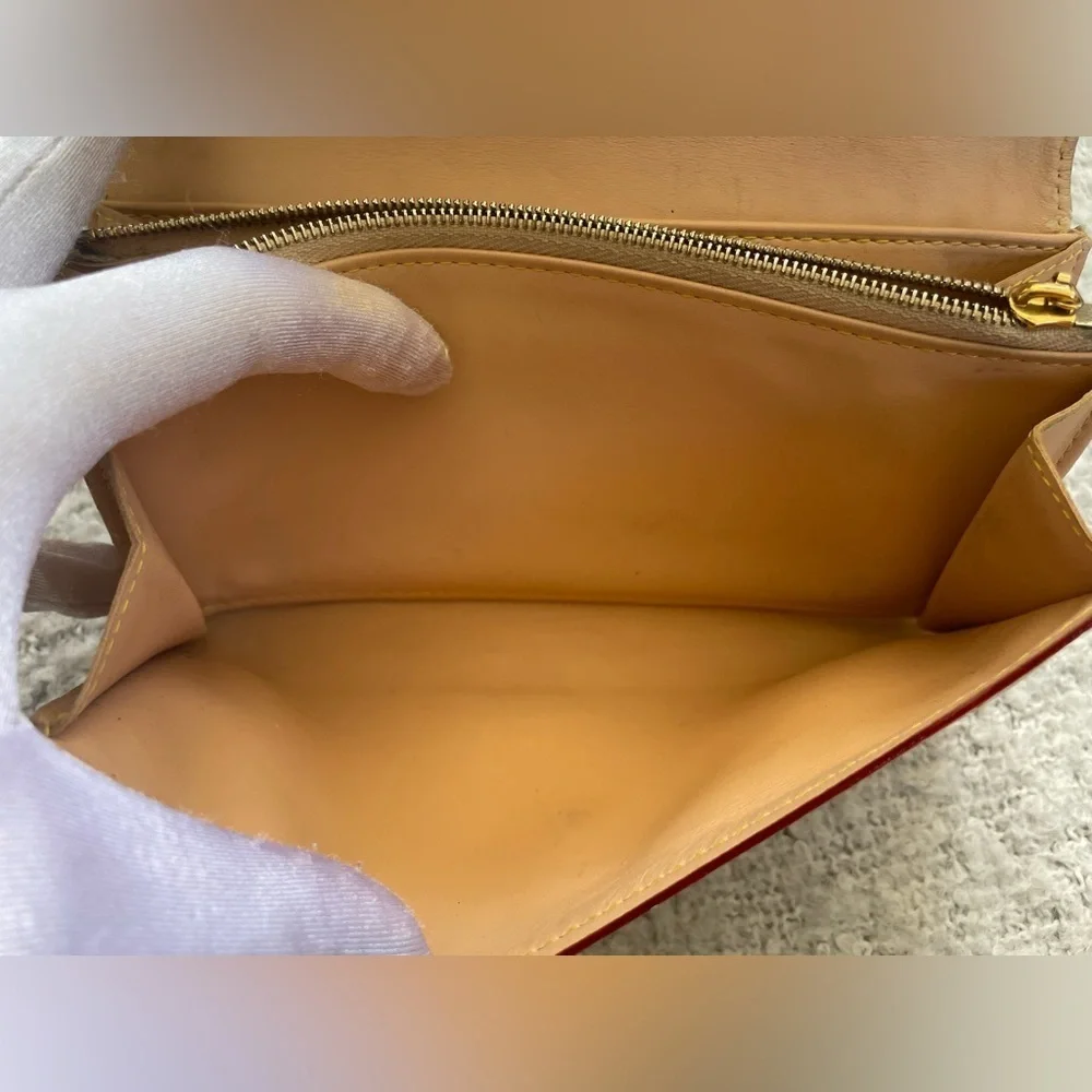 LOUIS VUITTON Takashi Murakami Wallet, Box, Dust Bag, Gift Bag. & FREE Chain EUC - Picture 10 of 17